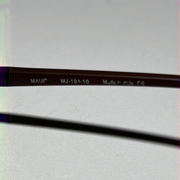 Rare Maui Jim MJ 121-10 Sunglasses Italy Oval - Picture 8 of 14